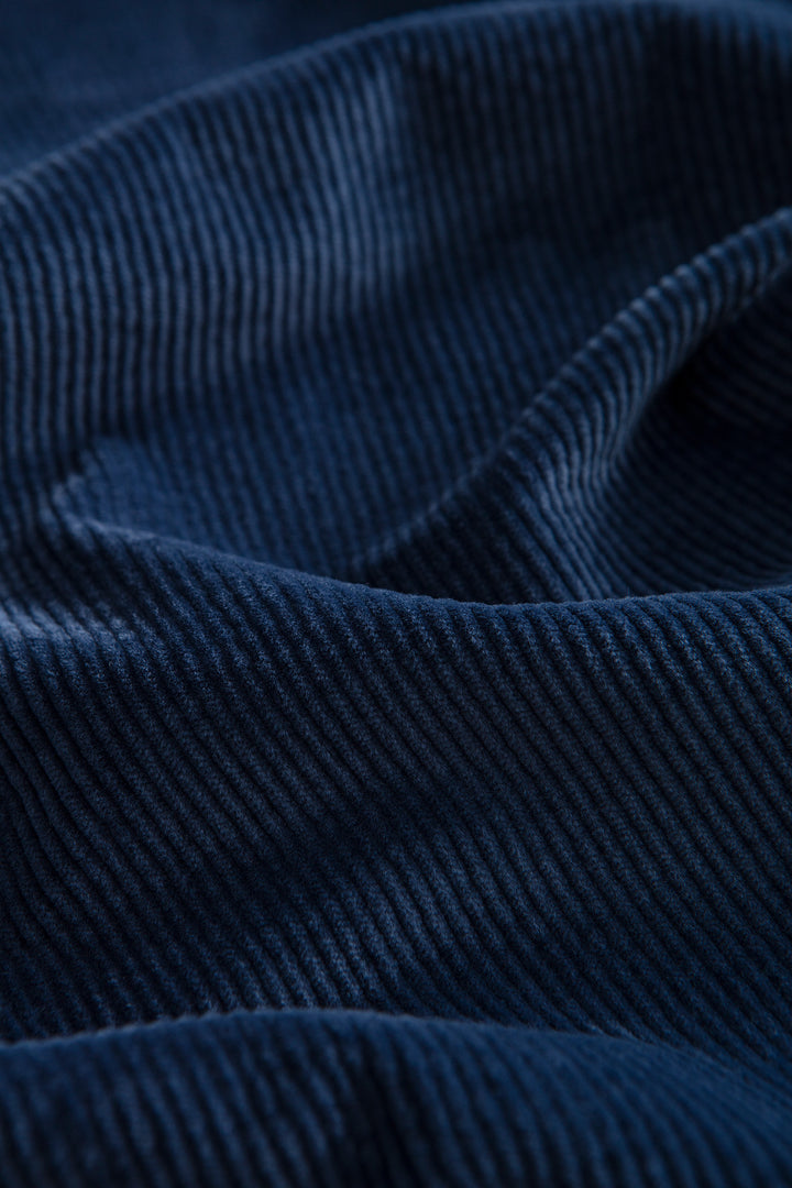 Edmmond Jorge Corduroy Pant in Plain Navy