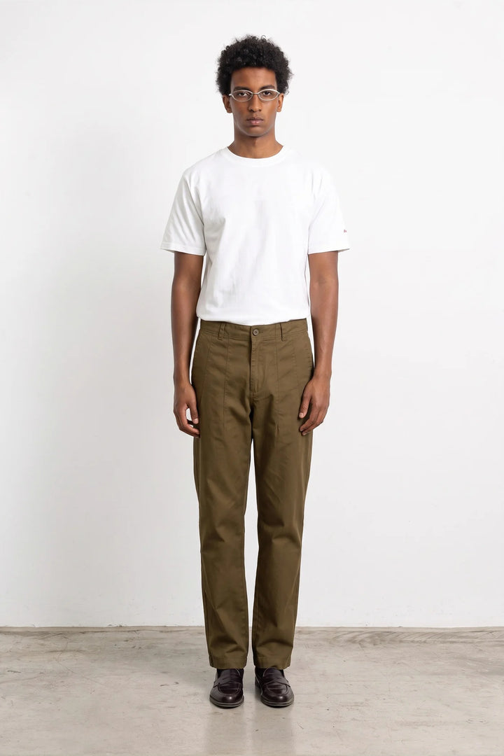 Edmmond James Pant in Plain Khaki | Buster McGee