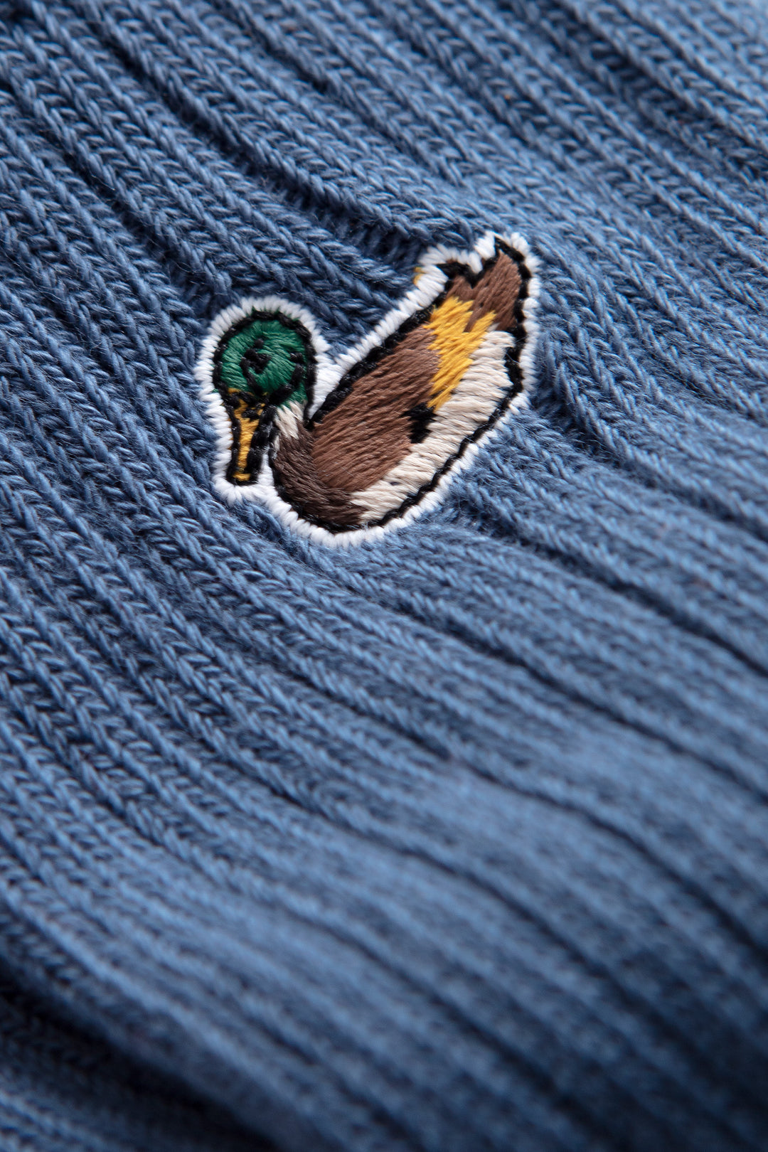 Edmmond Duck Socks in Plain Steel
