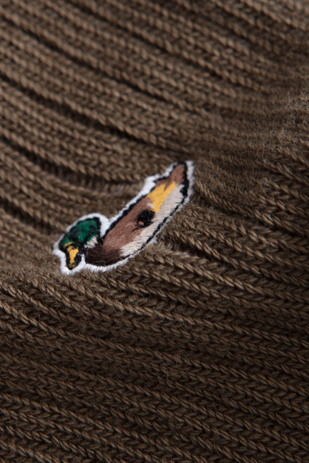 Edmmond Duck Socks in Plain Chocolate