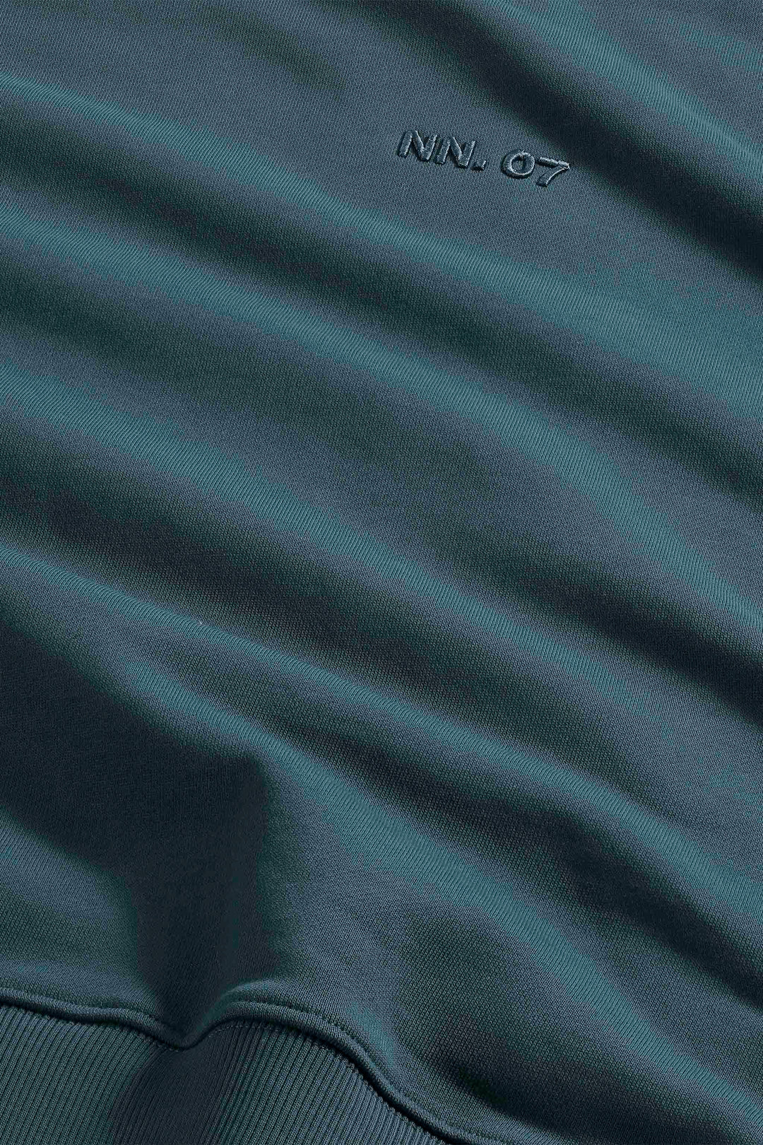 NN07 David 3014 Crewneck Sweatshirt in Denim Blue | Buster McGee