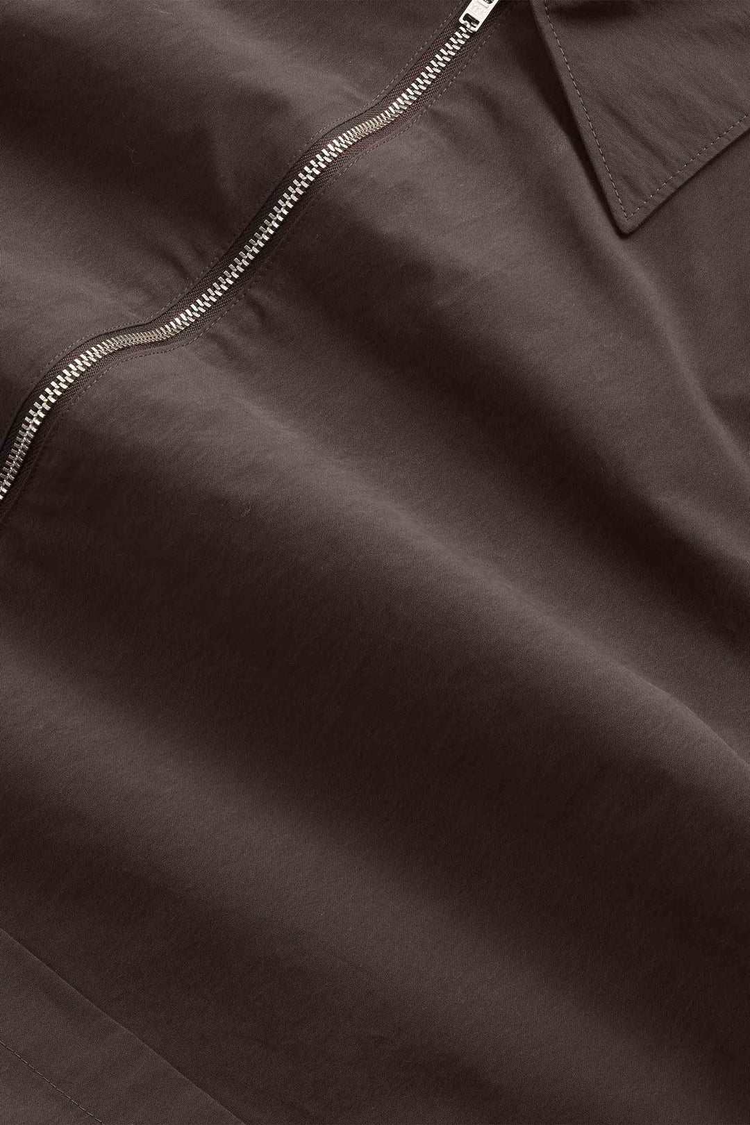 NN07 Virgil Zip 5024 Hybrid Jacket in Deep Truffle