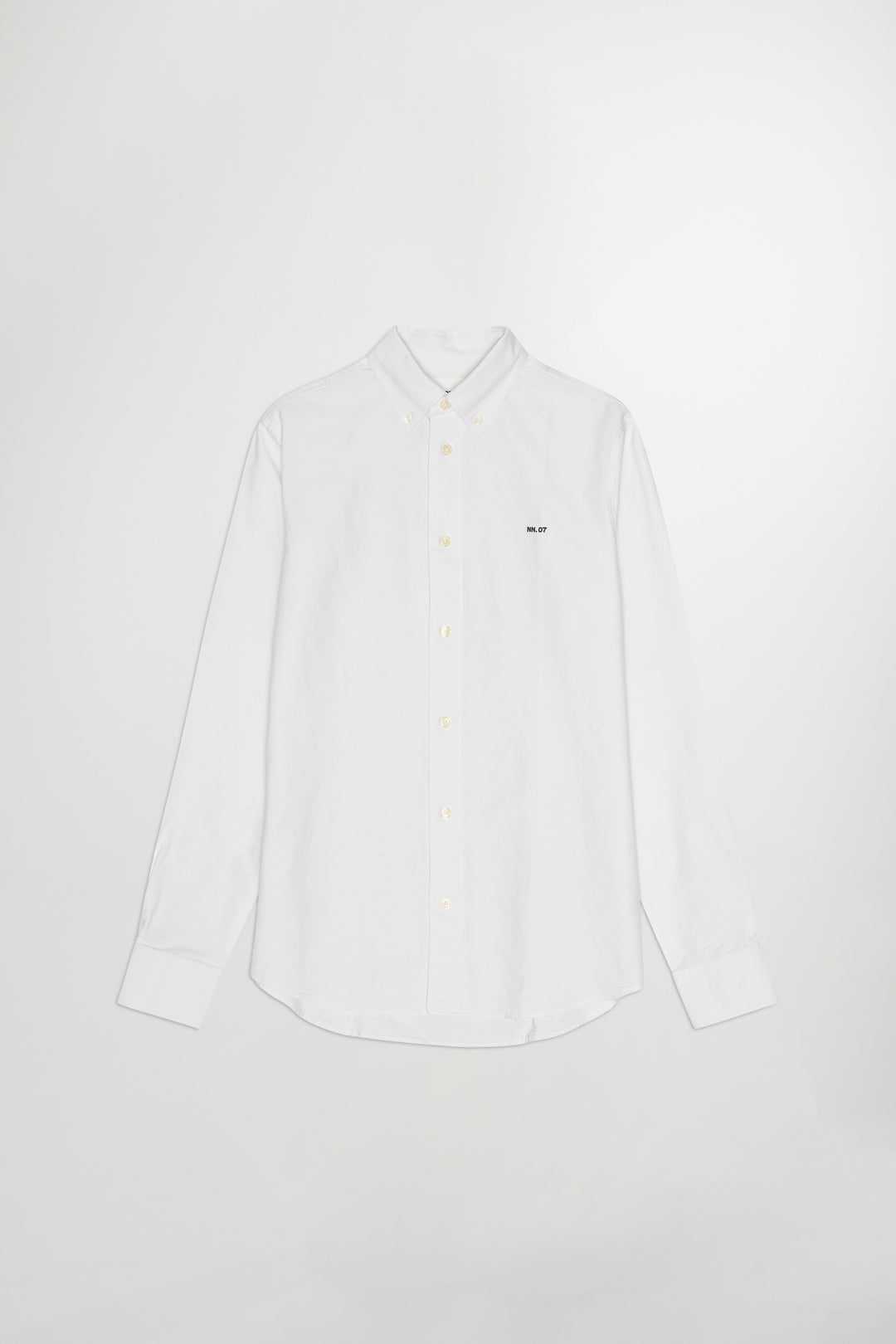 NN07 Colby BD 5910 Longsleeve Shirt in White | Buster McGee