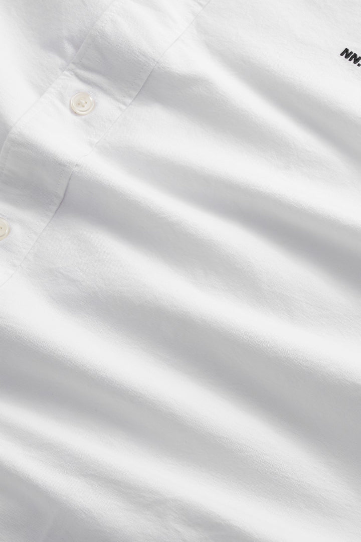 NN07 Colby BD 5910 Longsleeve Shirt in White | Buster McGee