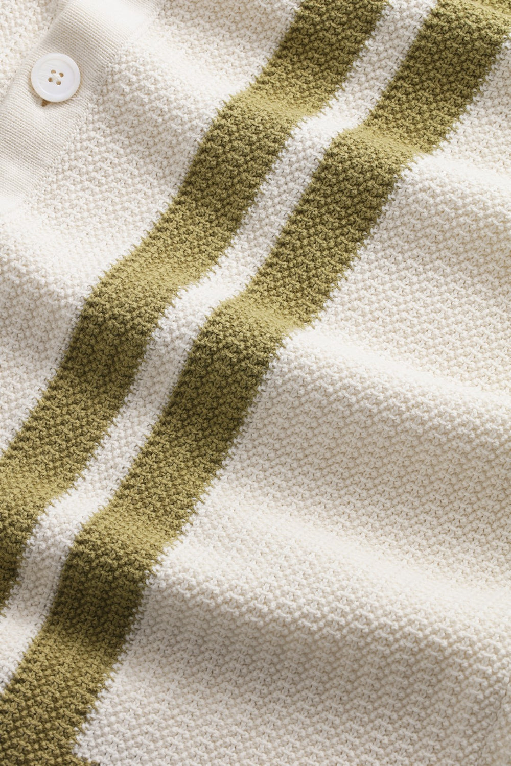 NN07 Ares 6636 Knitted Shirt in Ivory | Buster McGee
