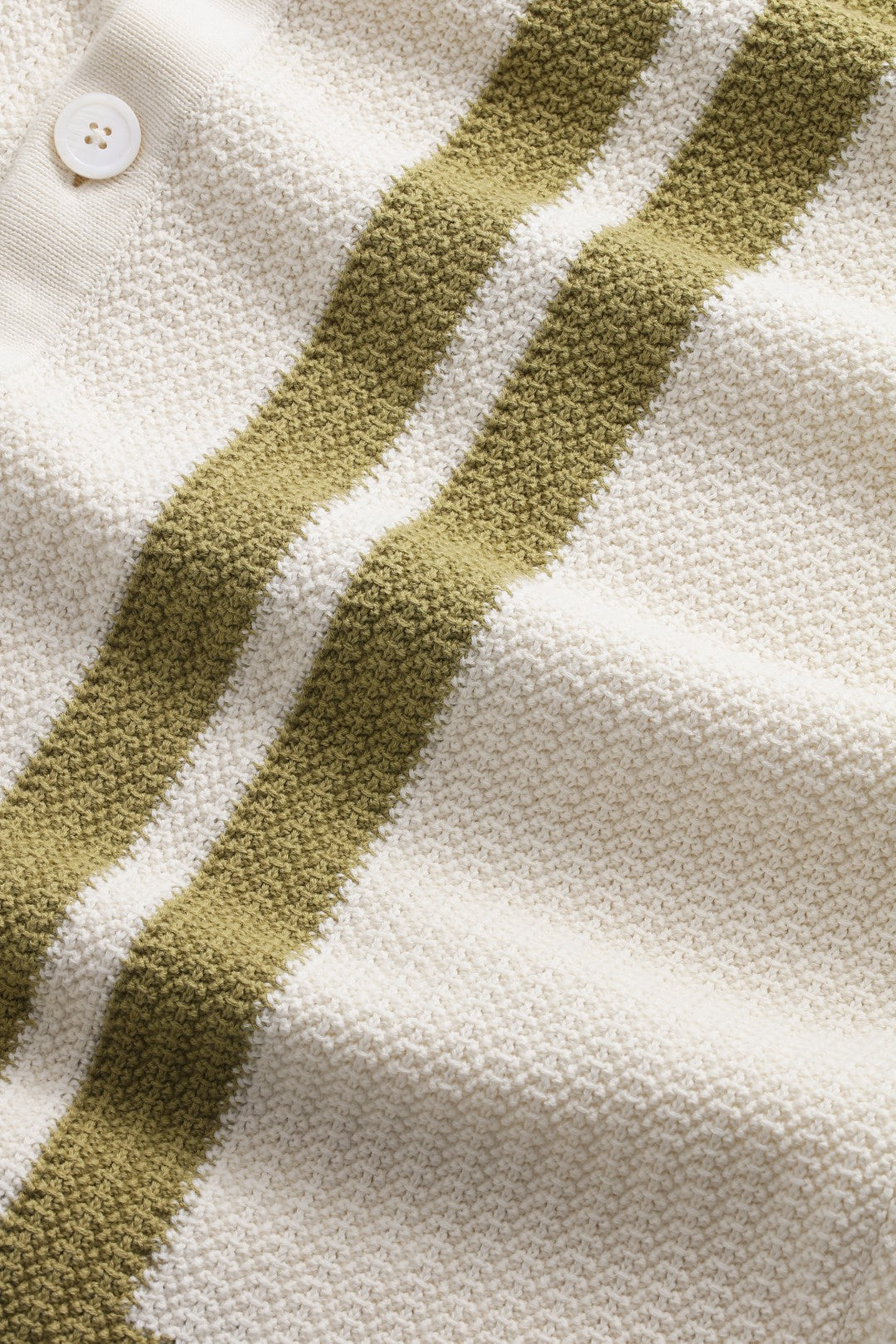 NN07 Ares 6636 Knitted Shirt in Ivory | Buster McGee