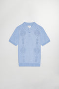 NN07 Thor SS Polo 6686 in Cerulean | Buster McGee
