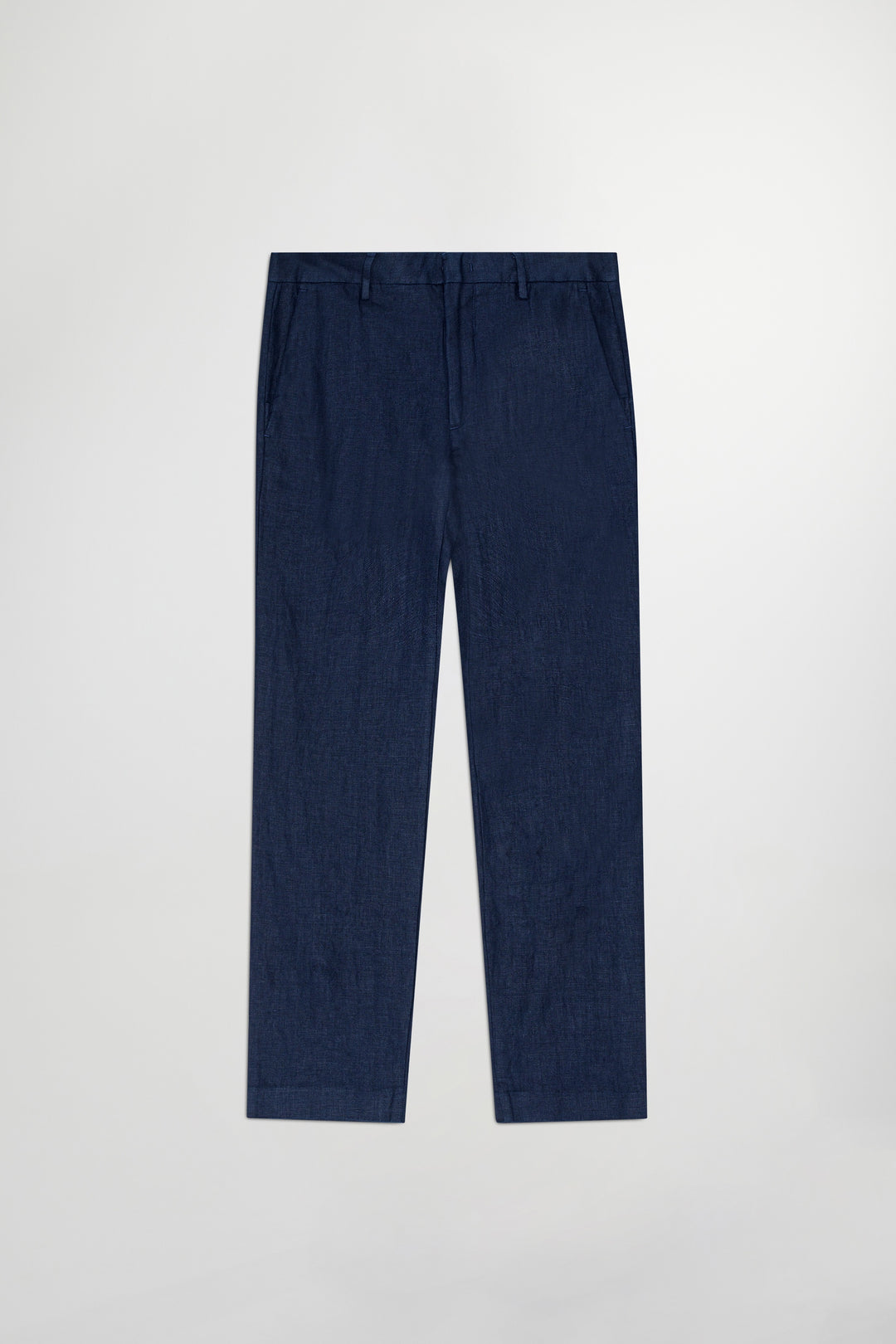 NN07 Theo 1454 Linen Pant in Navy Blue | Buster McGee