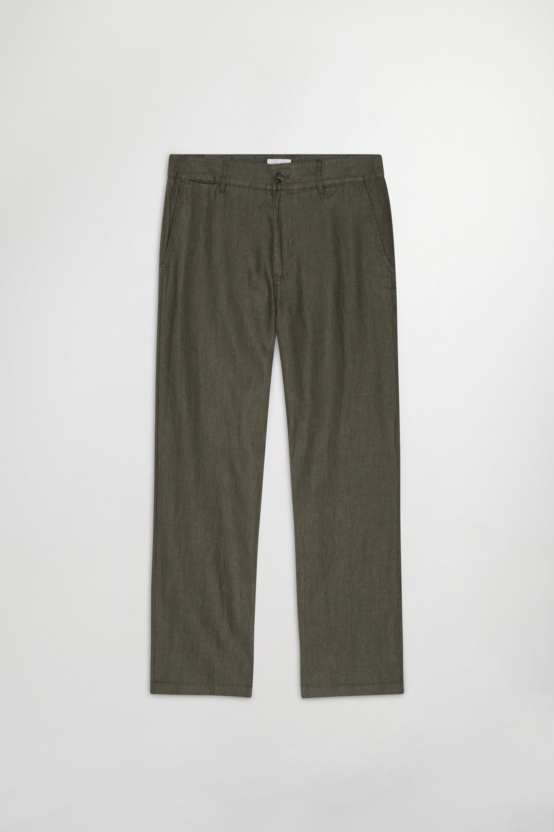 NN07 Aden 1454 Linen Pant in Croc Green | Buster McGee