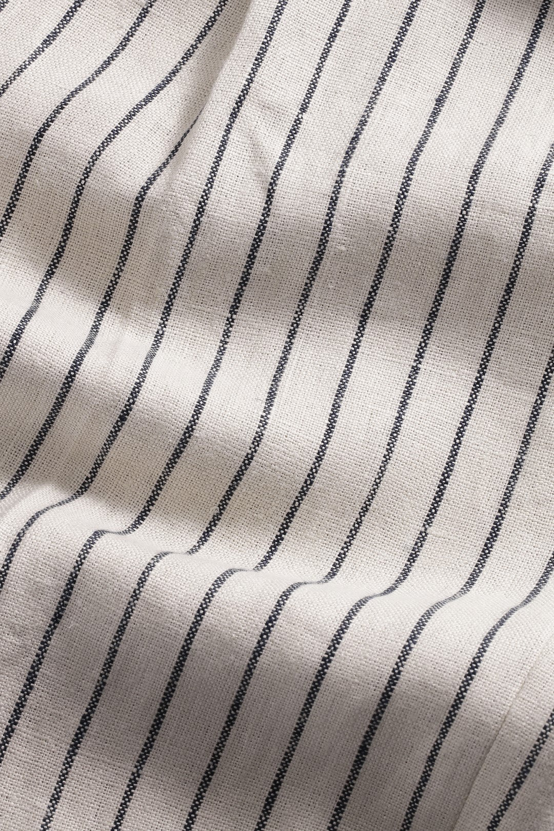 NN07 Kay 1455 Relaxed Linen Pant in Oat Stripe