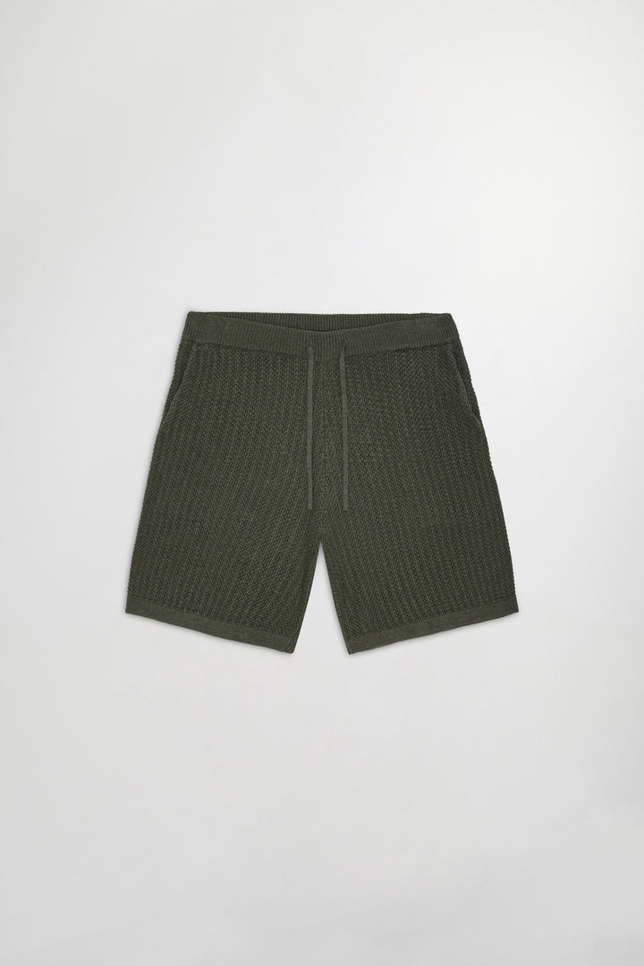 NN07 Marc Shorts 6686 in Croc Green | Buster McGee