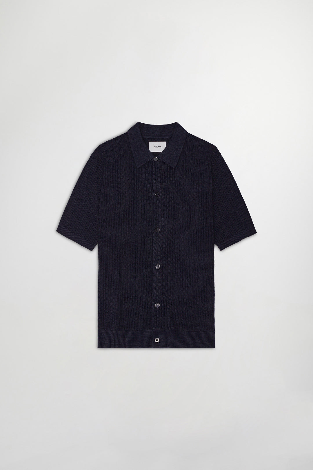 NN07 Nolan Polo Cardigan 6695 in Navy Blue | Buster McGee