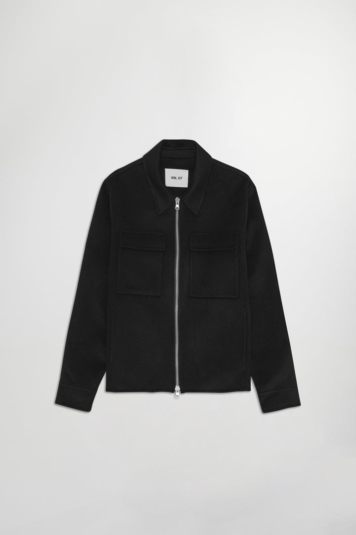 NN07 Alban 8447 Wool-Blend Jacket in Black | Buster McGee Daylesford