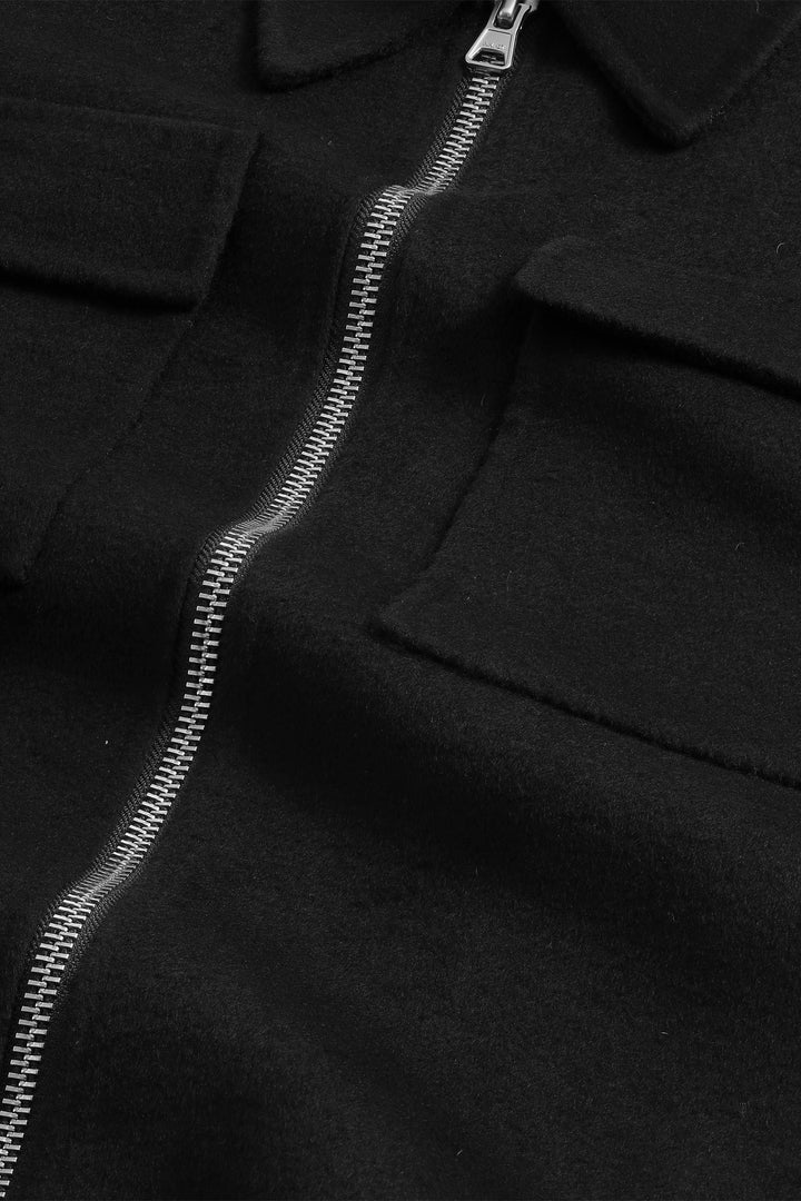 NN07 Alban 8447 Wool-Blend Jacket in Black | Buster McGee Daylesford