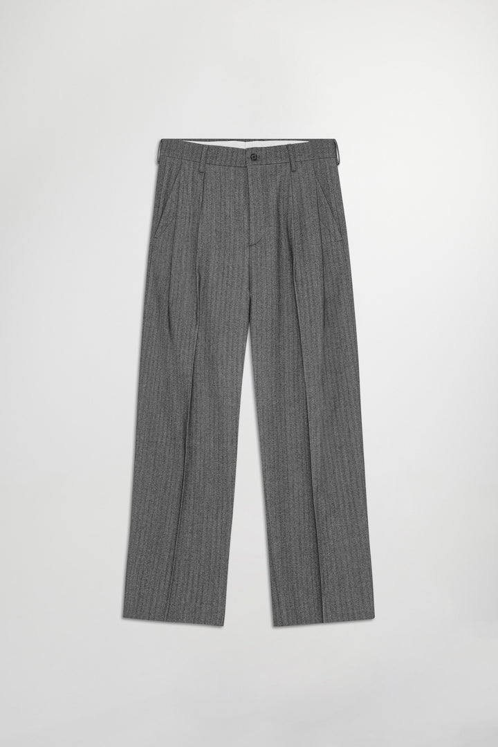 NN07 Justin 10001 Dress Pant in Black Melange | Buster McGee