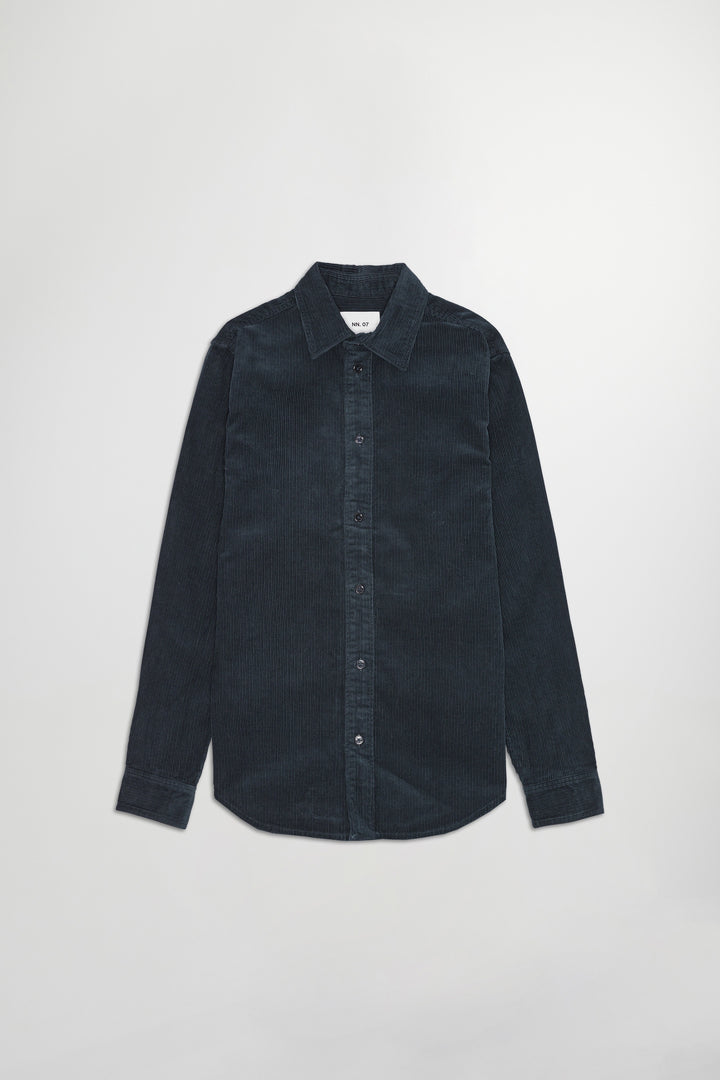 NN07 Colby 50002 Longsleeve Shirt in Navy Blue | Buster McGee