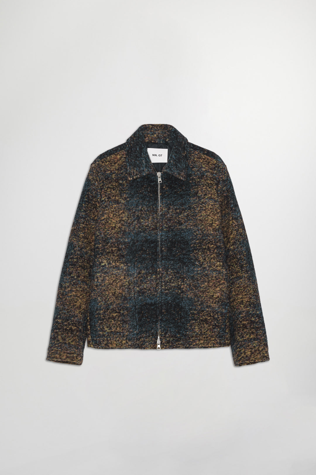 NN.07 Gael 8267 Jacket in Blue Multi | Buster McGee Daylesford