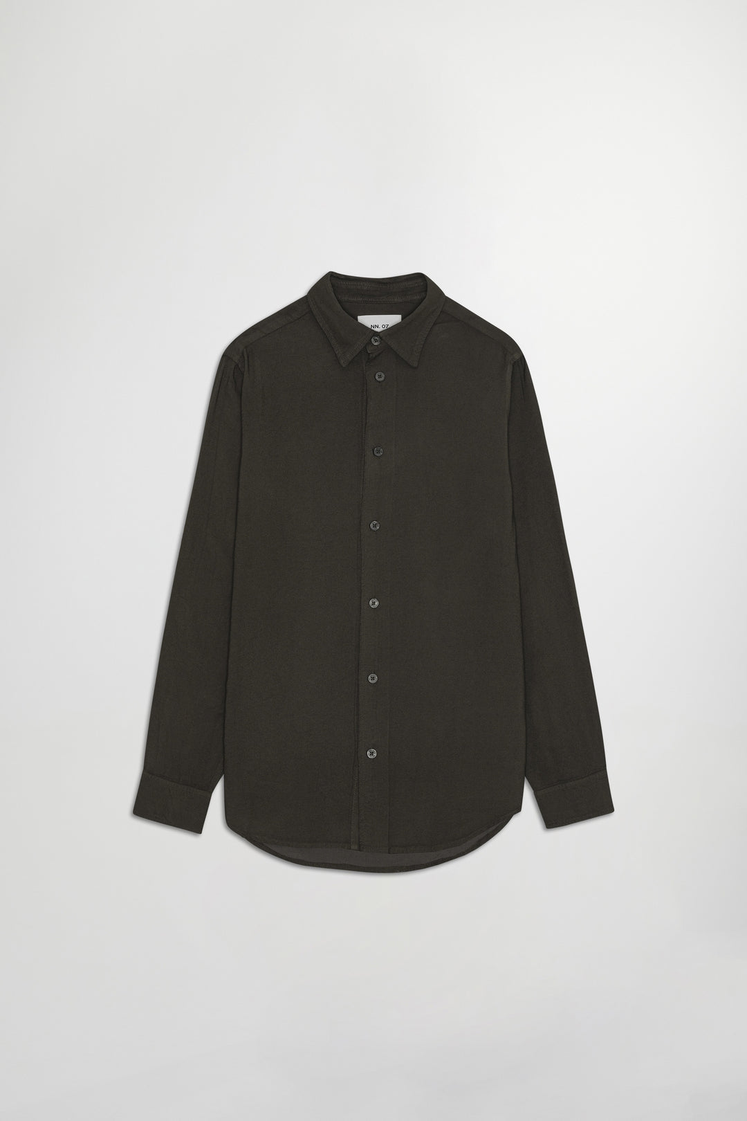 NN07 Colby 5027 Longsleeve Shirt in Dark Army | Buster McGee