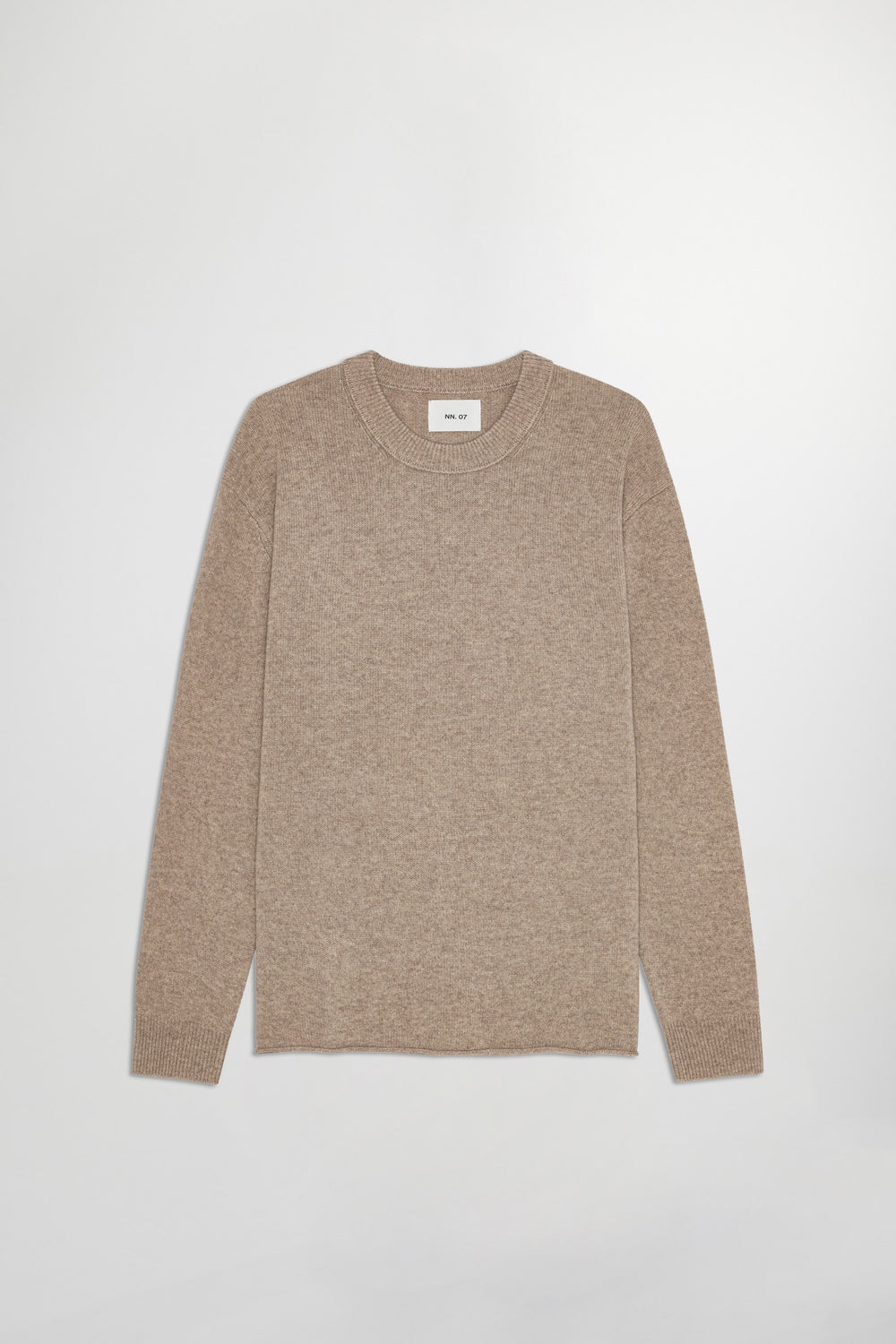 NN07 Frederick 60020 Cashmere Crewneck Sweater in Desert Khaki