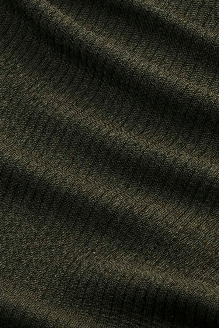 NN07 Paul 60035 LS Polo in Dark Army | Buster McGee