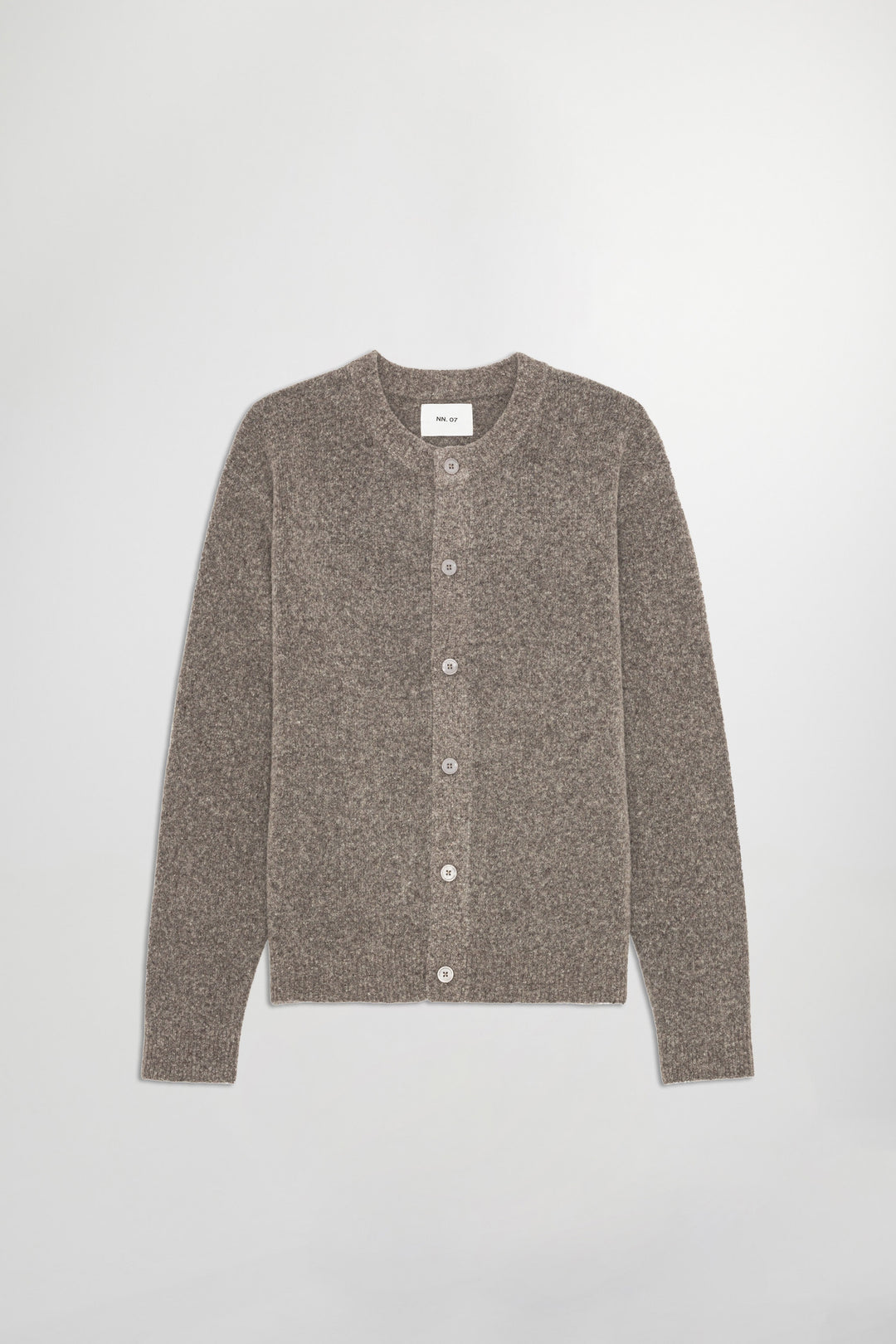 NN07 Jasper Crew Cardigan 6683 in Mable Husk | Buster McGee