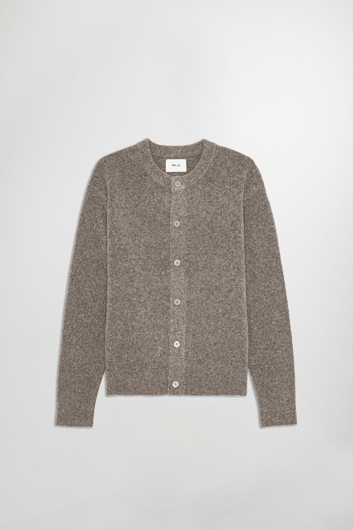 NN07 Jasper Crew Cardigan 6683 in Mable Husk | Buster McGee