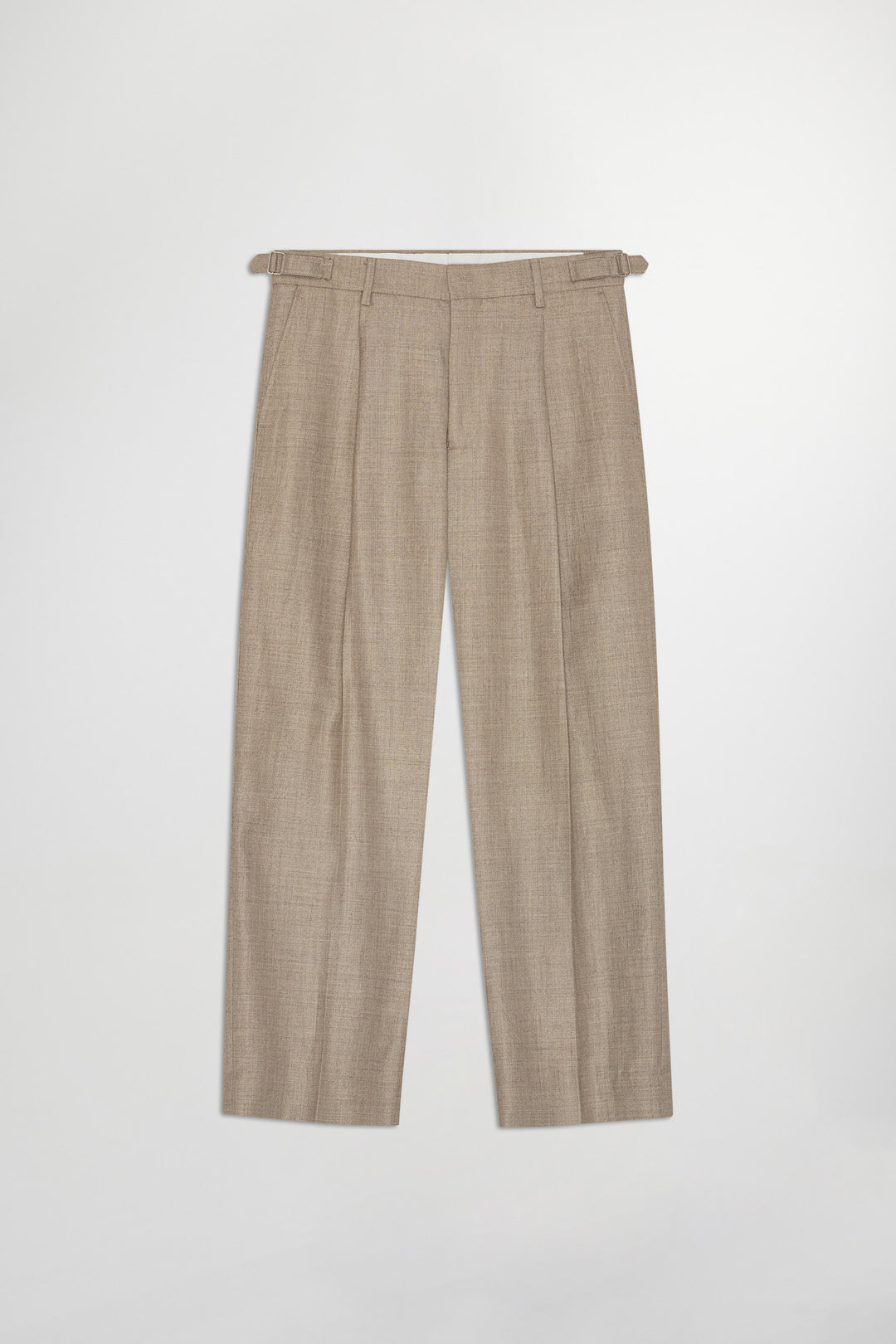 NN07 Kay 10027 Tailored Trousers in Khaki Melange | Buster McGee