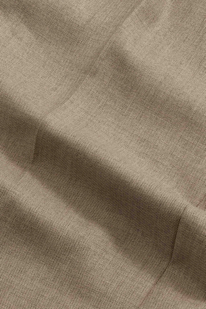 NN07 Kay 10027 Tailored Trousers in Khaki Melange