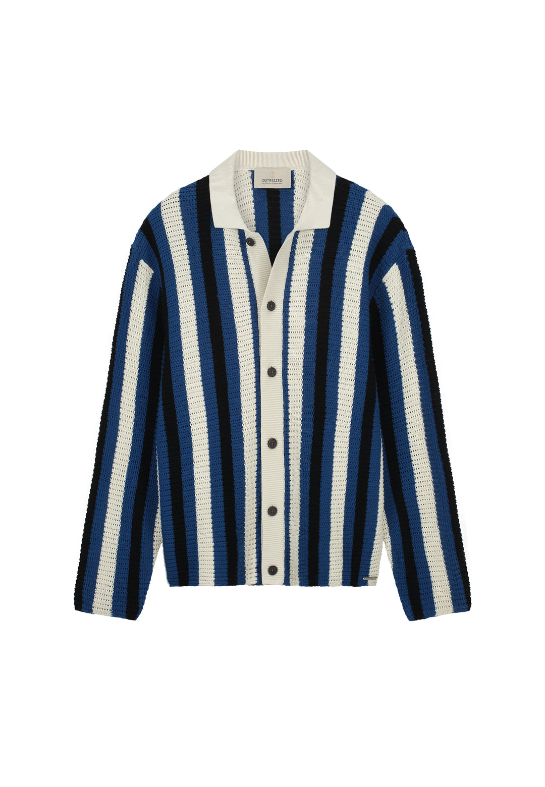 Dstrezzed Sage Cardigan in Black | Buster McGee