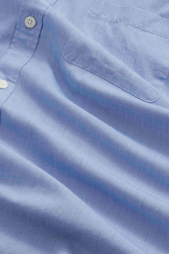 NN07 Deon 50053 LS Shirt in Blue Quartz