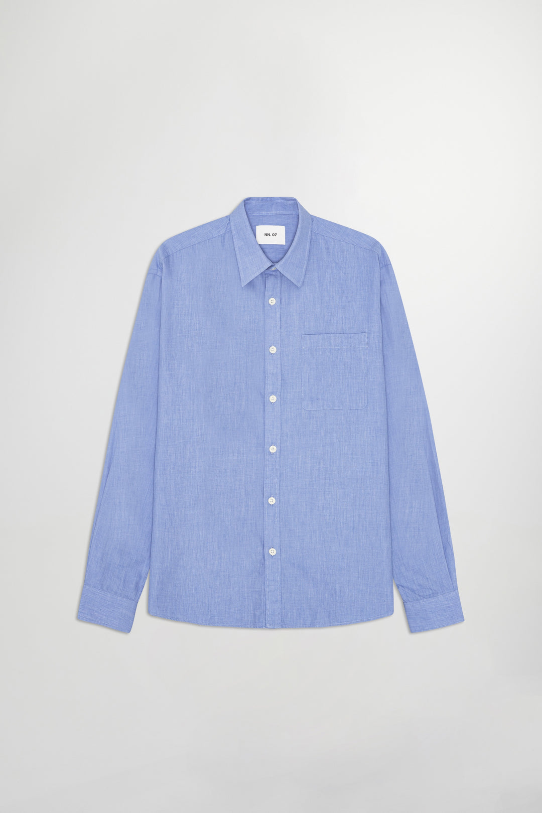 NN07 Deon 50053 LS Shirt in Blue Quartz | Buster McGee