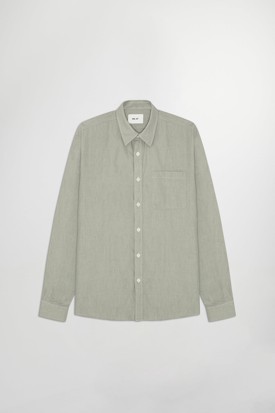 NN07 Deon 50053 LS Shirt in Sea Spray | Buster McGee