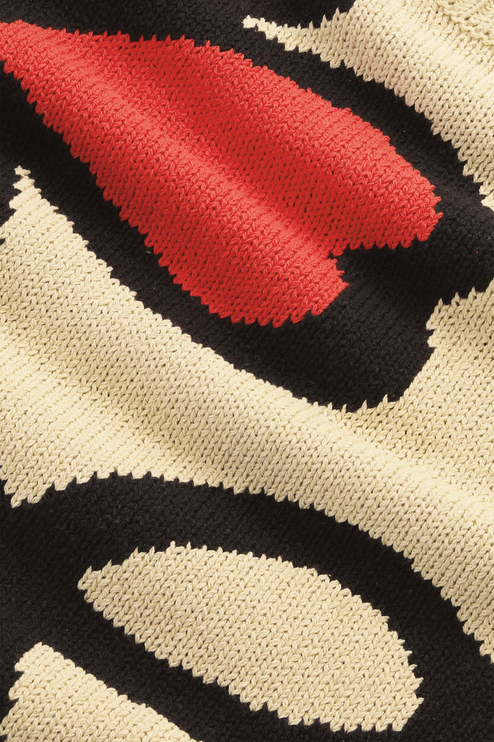 NN07 Todd 60029 Chunky Crewneck Sweater in Ecru