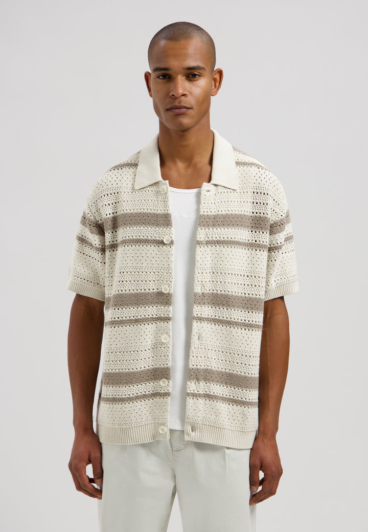Dstrezzed Mica Shortsleeve Vest in Silver Birch | Buster McGee