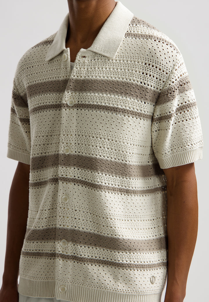 Dstrezzed Mica Shortsleeve Vest in Silver Birch