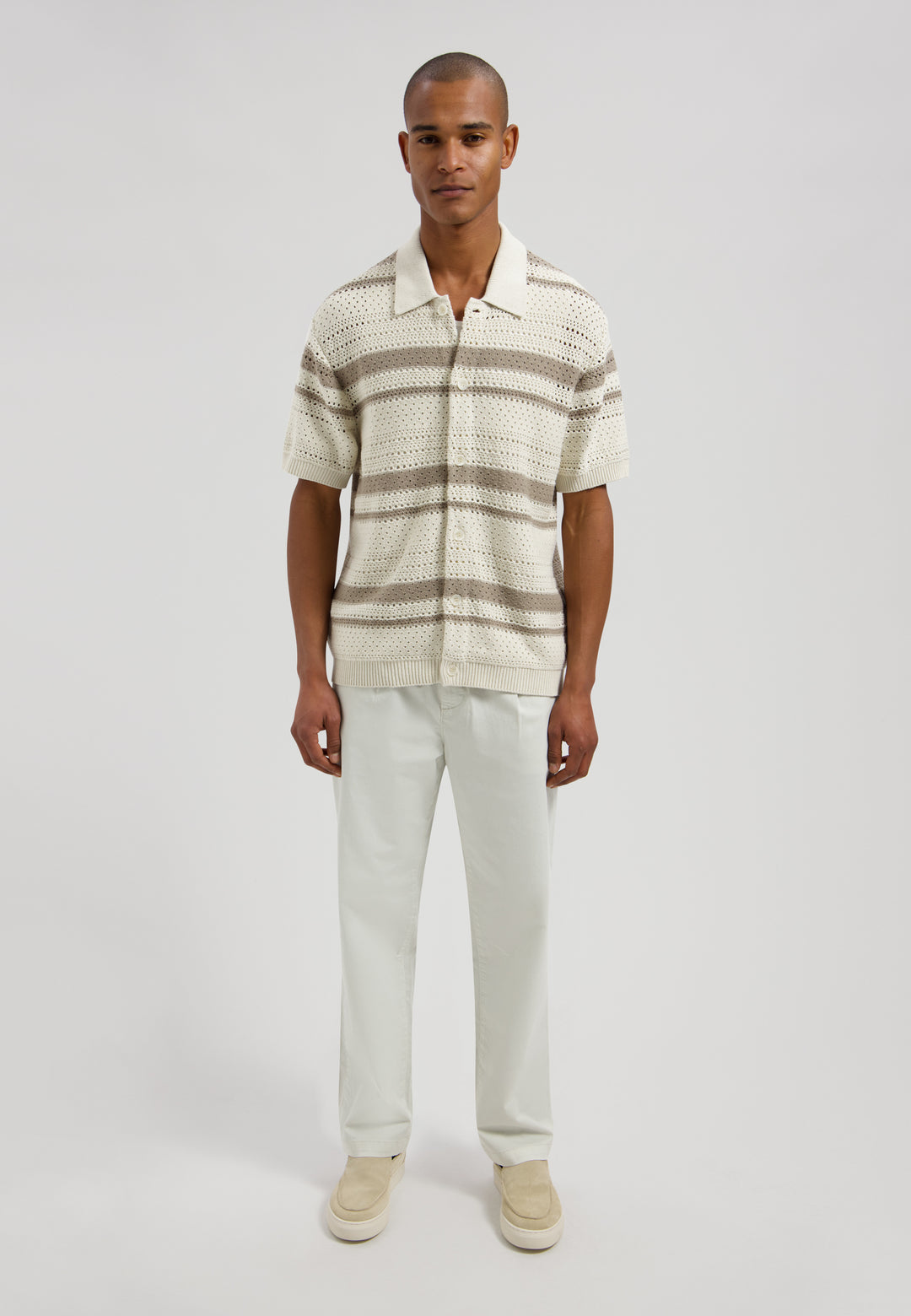 Dstrezzed Mica Shortsleeve Vest in Silver Birch