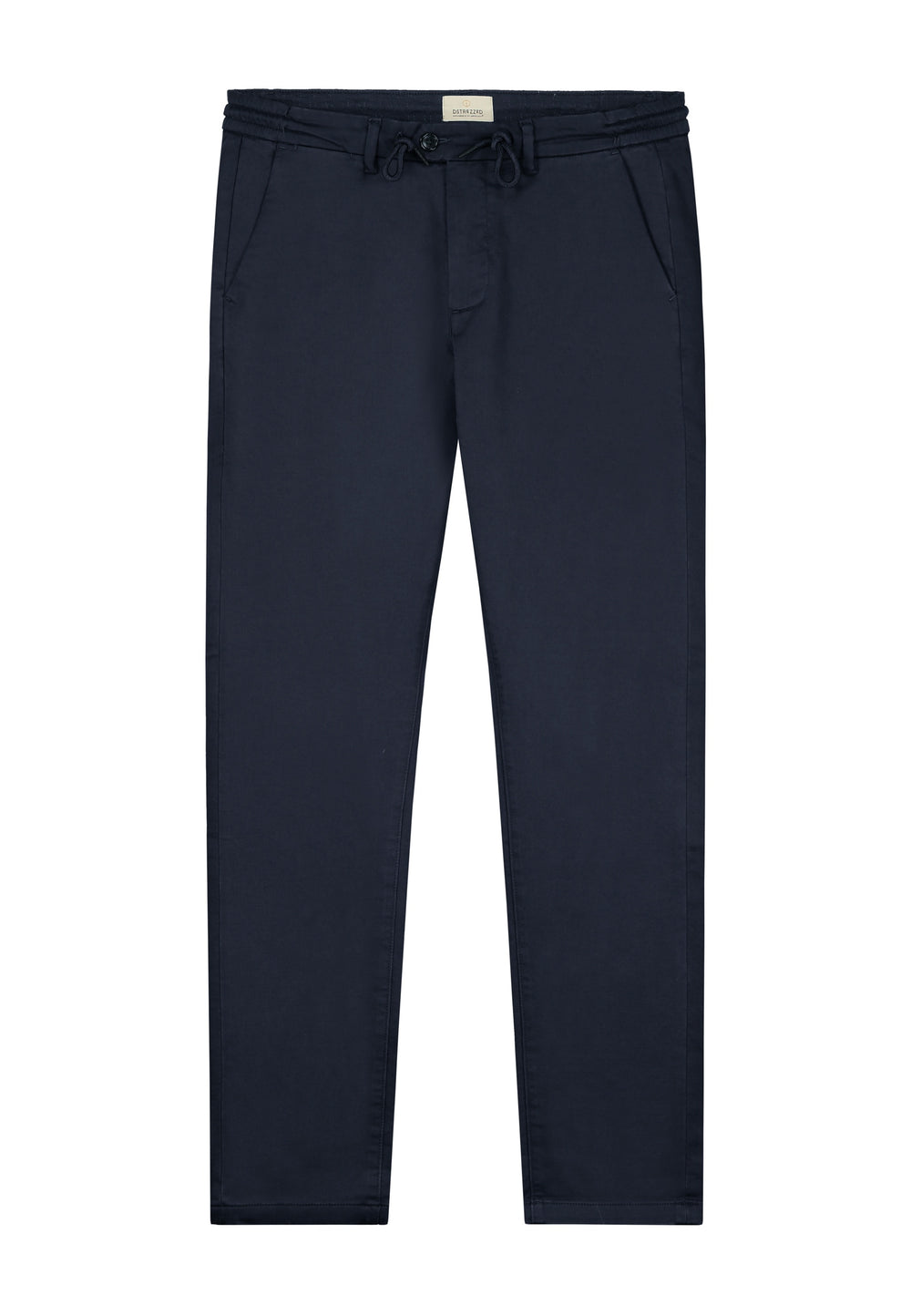 Dstrezzed Lancaster Tapered Jogger Twill Knit Pant in Dark Navy