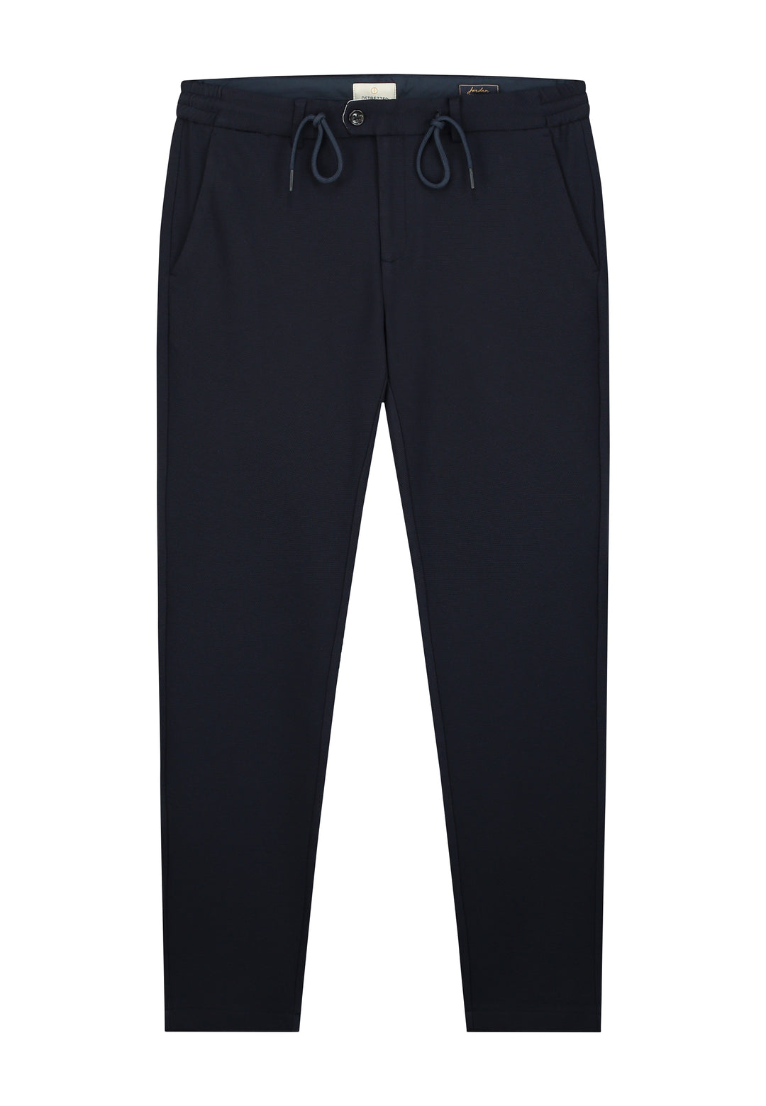 DSTREZZED Jordan Stretch Pique Pants in Dark Navy | Buster McGee