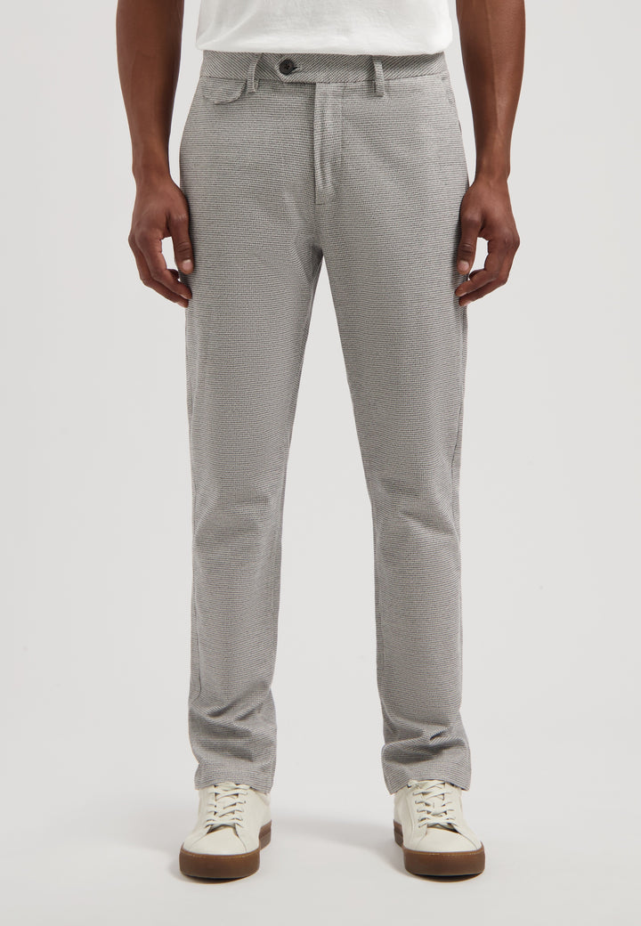 Dstrezzed Marlon Pied-de-Poule Pant in Silver Birch | Buster McGee