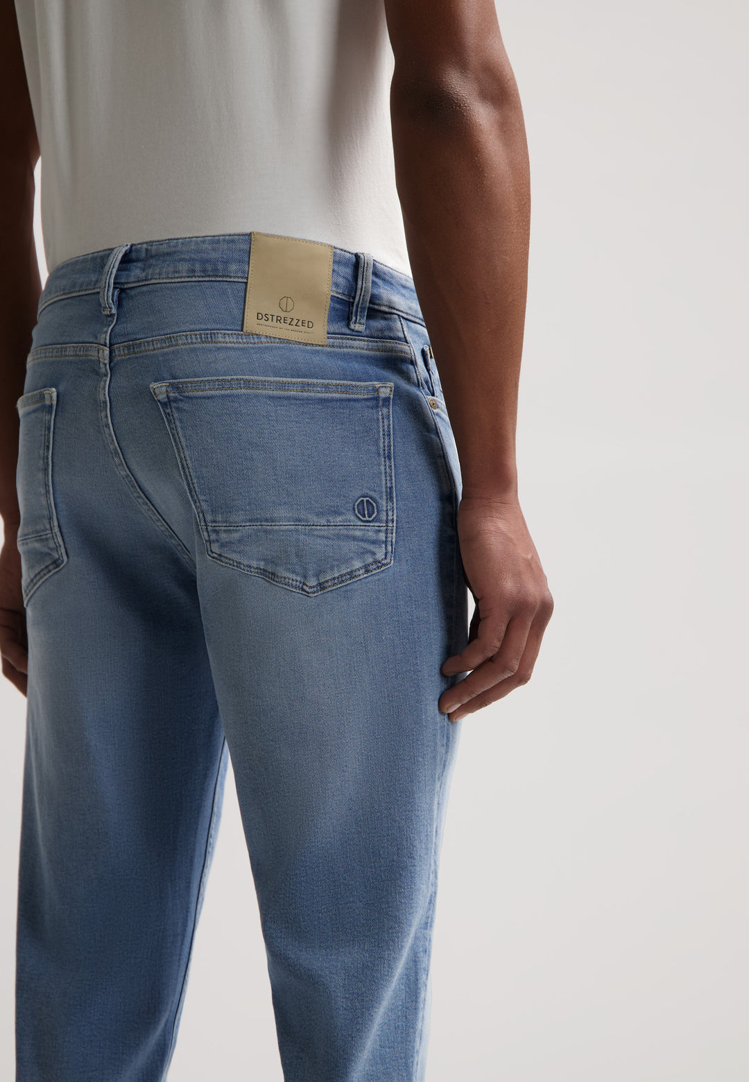 Dstrezzed Lancaster 5 Pocket Denim Jean in Throttle Beach