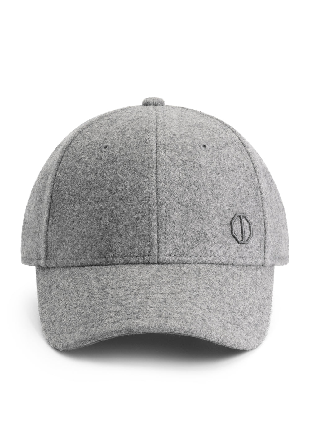 Dstrezzed Beals Woolmix Cap in Dark Grey Melange | Buster McGee