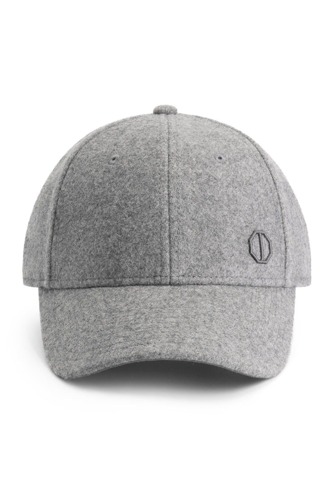 Dstrezzed Beals Woolmix Cap in Dark Grey Melange | Buster McGee