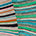 Stripe on Stripe Socks 2 Pack in Green Grey | Buster McGee