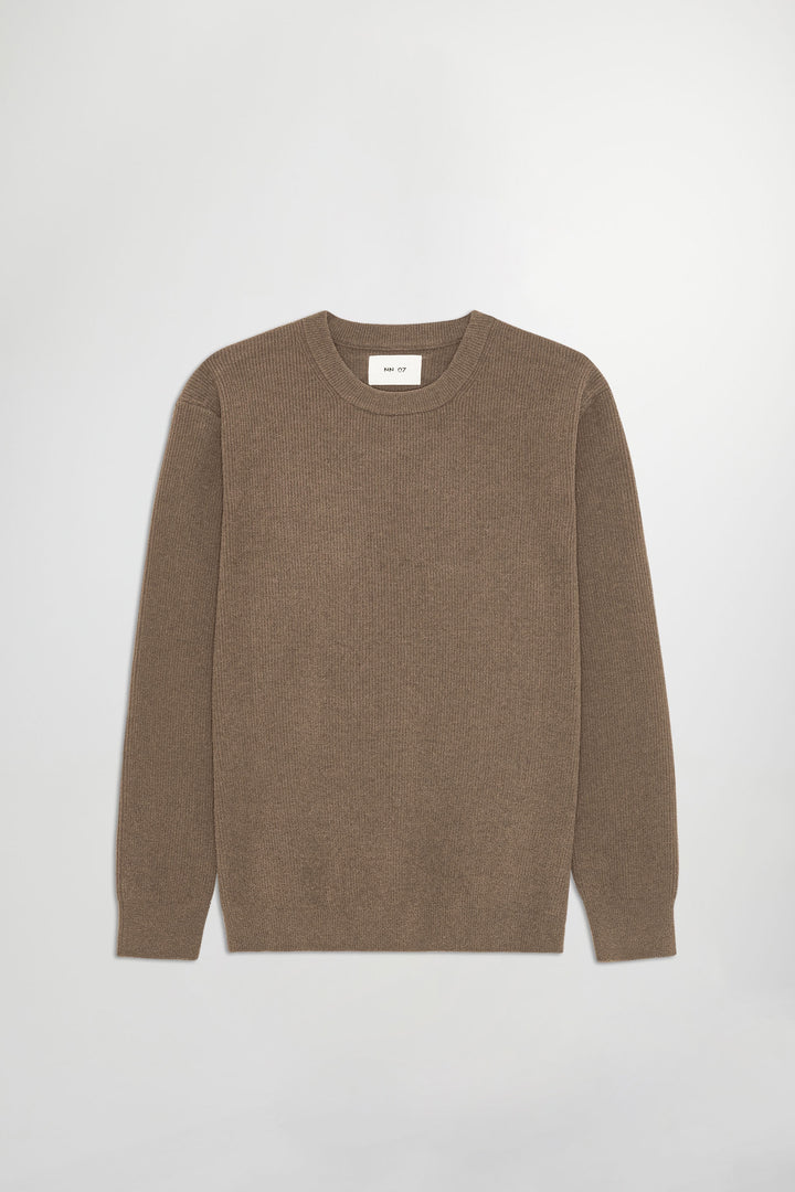 NN07 Danny 6429 Crewneck Sweater in Mable Husk | Buster McGee