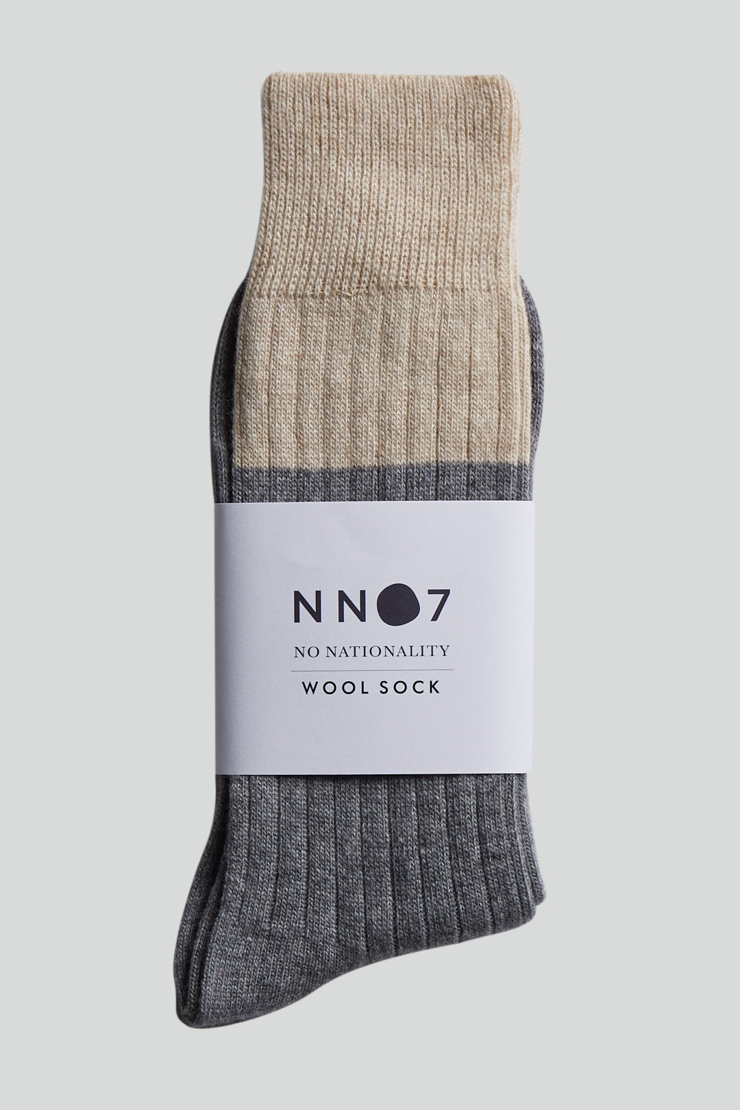 NN07 Sock Ten 9138 in Grey Melange | Buster McGee