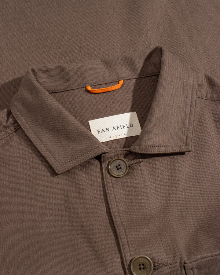Far Afield Normsk Jacket in Brown | Buster McGee Daylesford