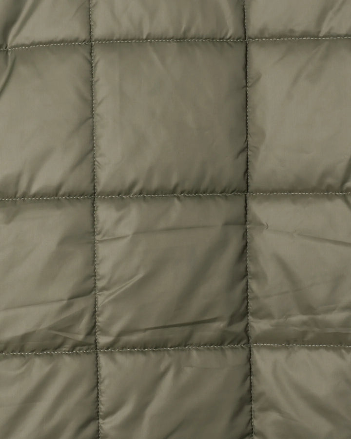 Far Afield Kovak Quilted Jacket in Dark Green