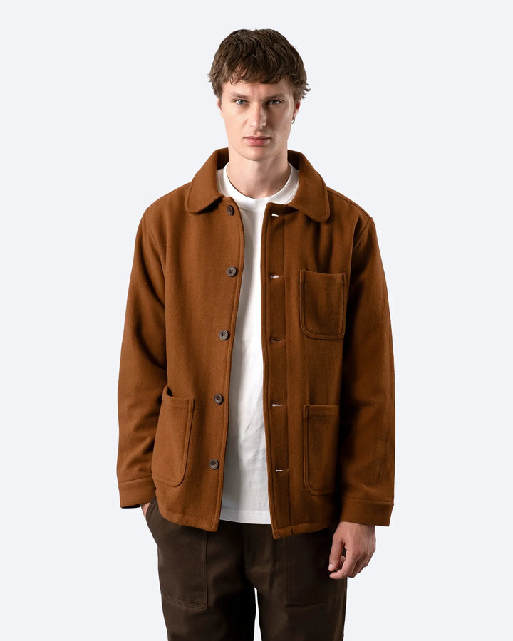 Far Afield Station Jacket in Brown
