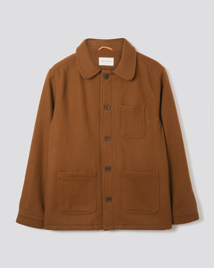 Far Afield Station Jacket in Brown | Buster McGee Daylesford