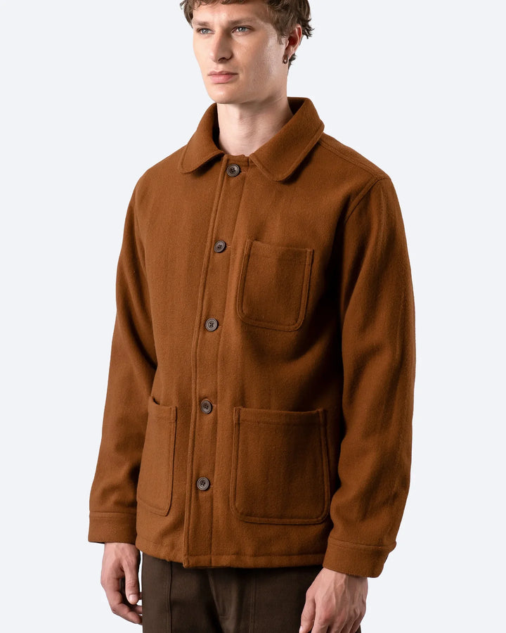 Far Afield Station Jacket in Brown | Buster McGee Daylesford